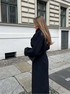 Jemma - Casaco de lã oversized