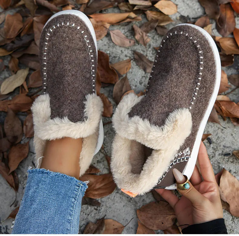 Faby - Sapatos de inverno com forro de pele