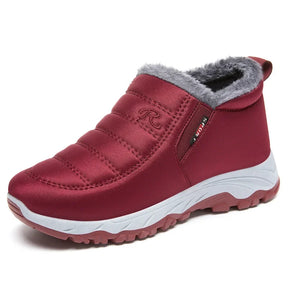 Larrisa - Bota curta de inverno com forro polar