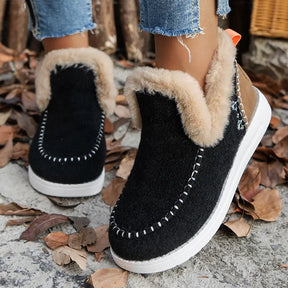 Faby - Sapatos de inverno com forro de pele