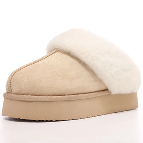 Valentina - Mules de inverno forrados de pele sintética