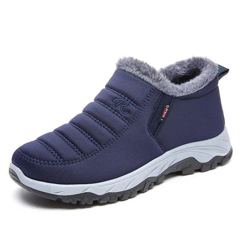 Larrisa - Bota curta de inverno com forro polar