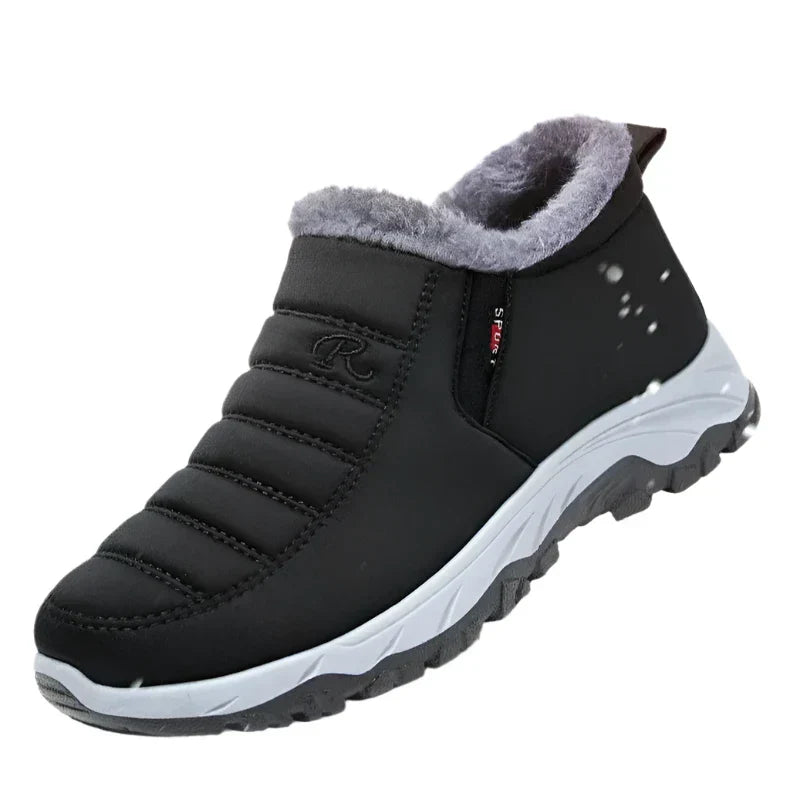 Larrisa - Bota curta de inverno com forro polar