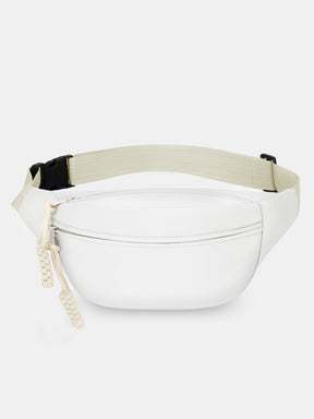 Bolsa transversal de tecido Oxford com alça ajustável