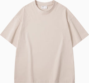 Camisa de algodão de manga curta para homem