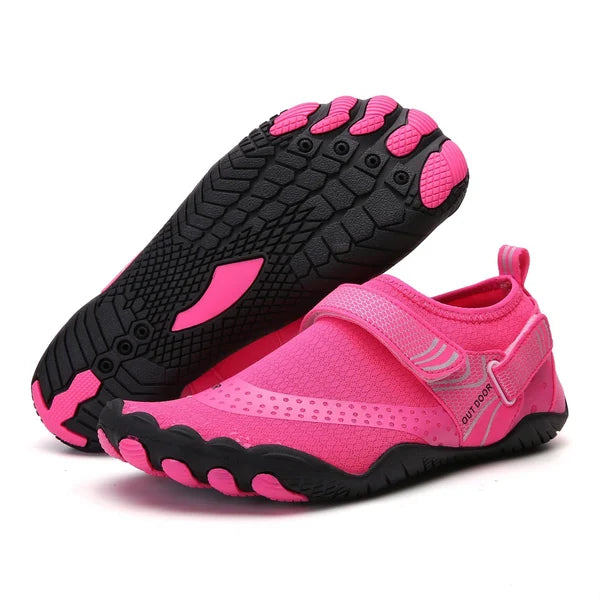 Sapatos de água ergonômicos e descalços para homens e mulheres