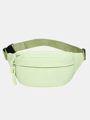 Bolsa transversal de tecido Oxford com alça ajustável