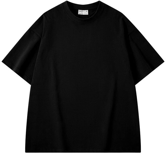 Camisa de algodão de manga curta para homem