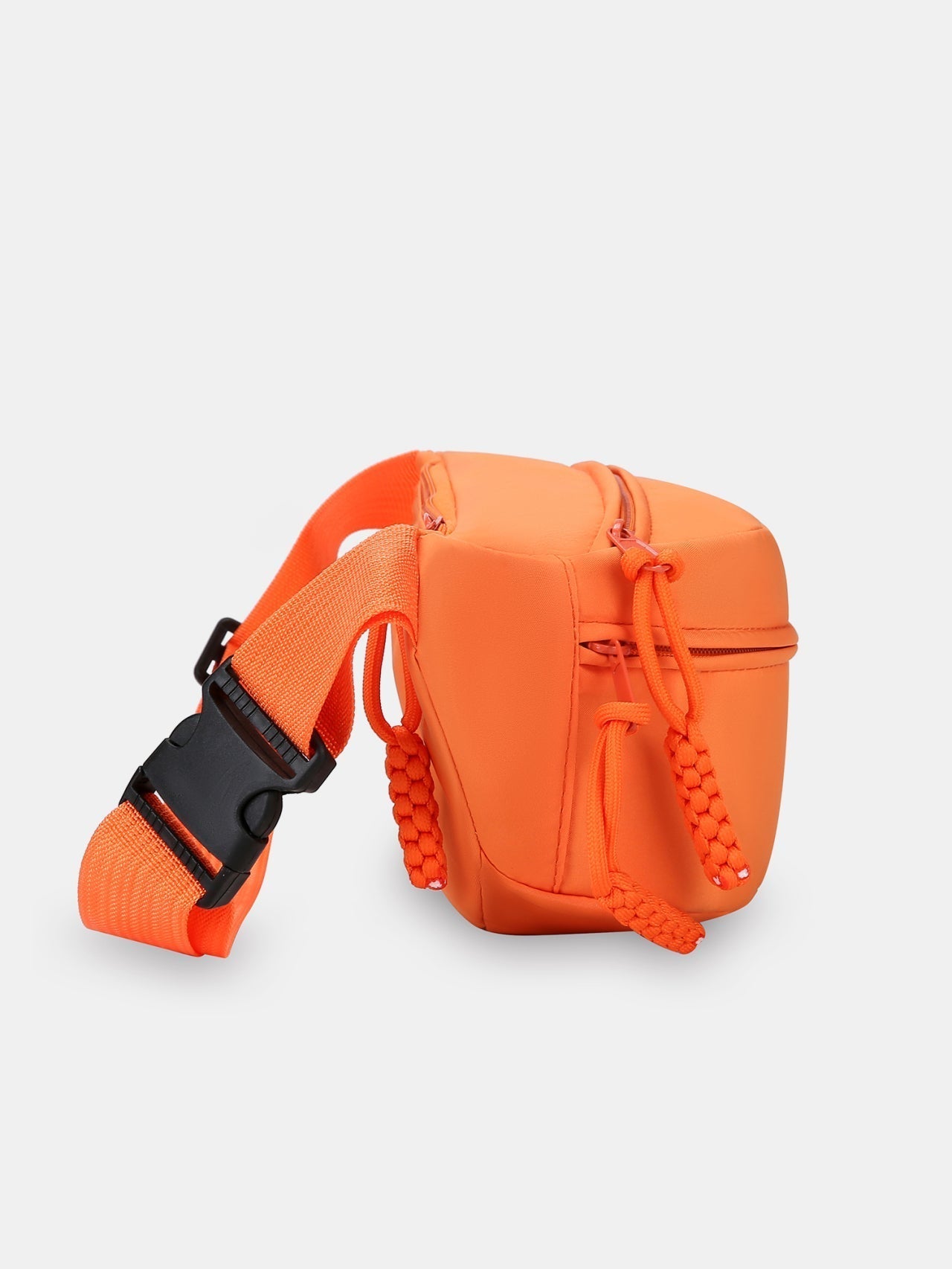 Bolsa transversal de tecido Oxford com alça ajustável