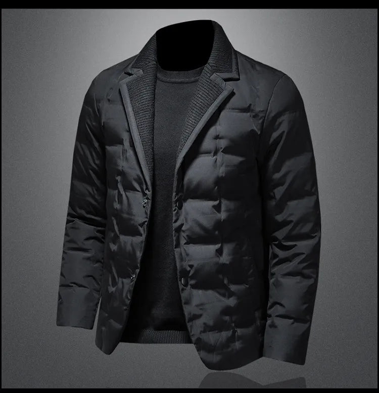 Terry - Jaqueta de inverno para homem, quente e grossa