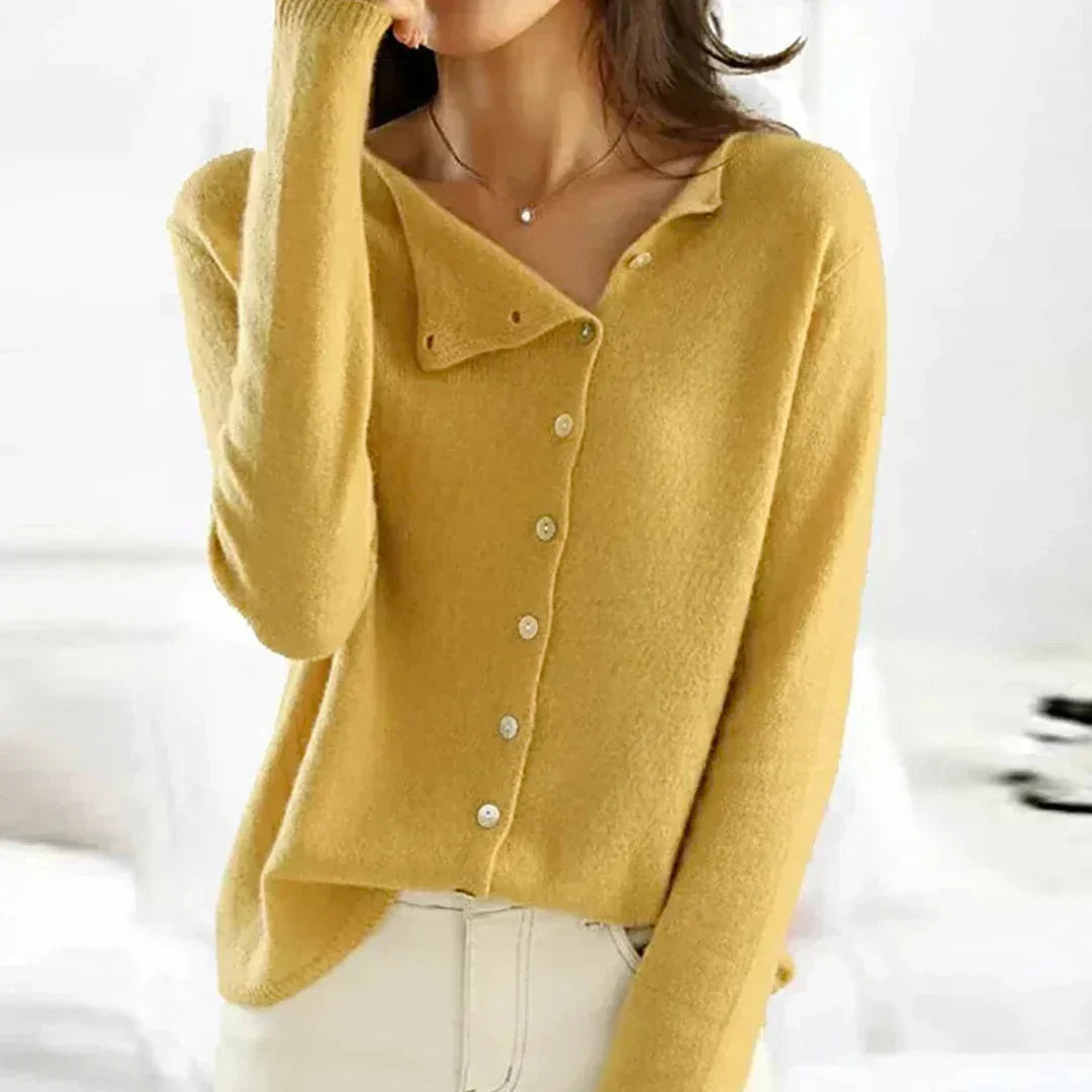 Raina - Cárdigan elegante de luxo