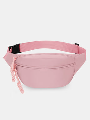 Bolsa transversal de tecido Oxford com alça ajustável