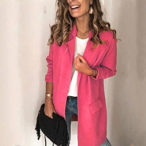 Bona - Colete blazer largo e elegante