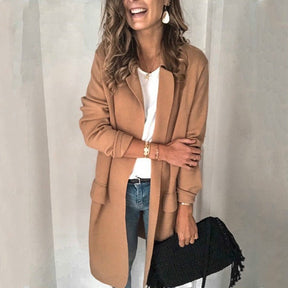 Bona - Colete blazer largo e elegante