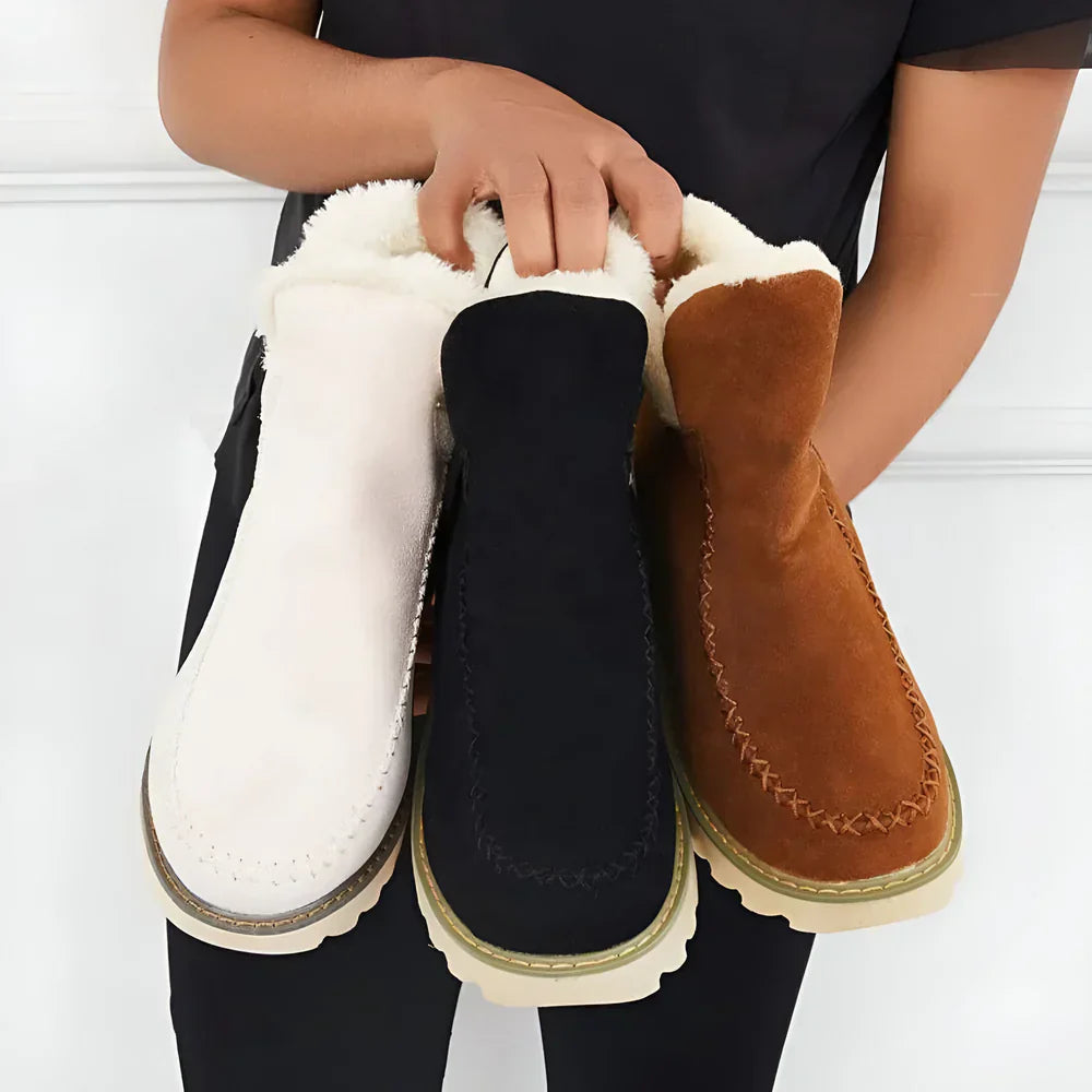 Eliza - Botas de inverno confortáveis para mulher