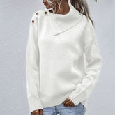 Elena - Jersey de inverno informal e relaxado
