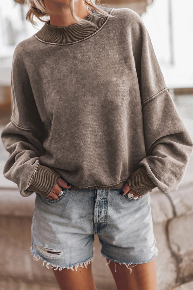 Lena - Jersey de inverno relaxado e atemporal